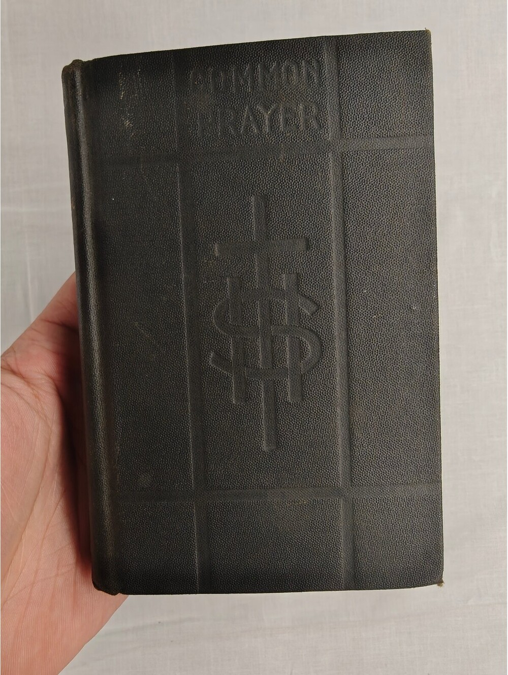 Antique 1890s Book of Common Prayer Episcopal Prayer Book 1896 Inscription